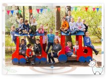 Выпускной альбом для детского сада Зверята 8 разворотов Москва Санкт-Петербург заказать выпускной альбом Жуковский Раменское Некрасовка